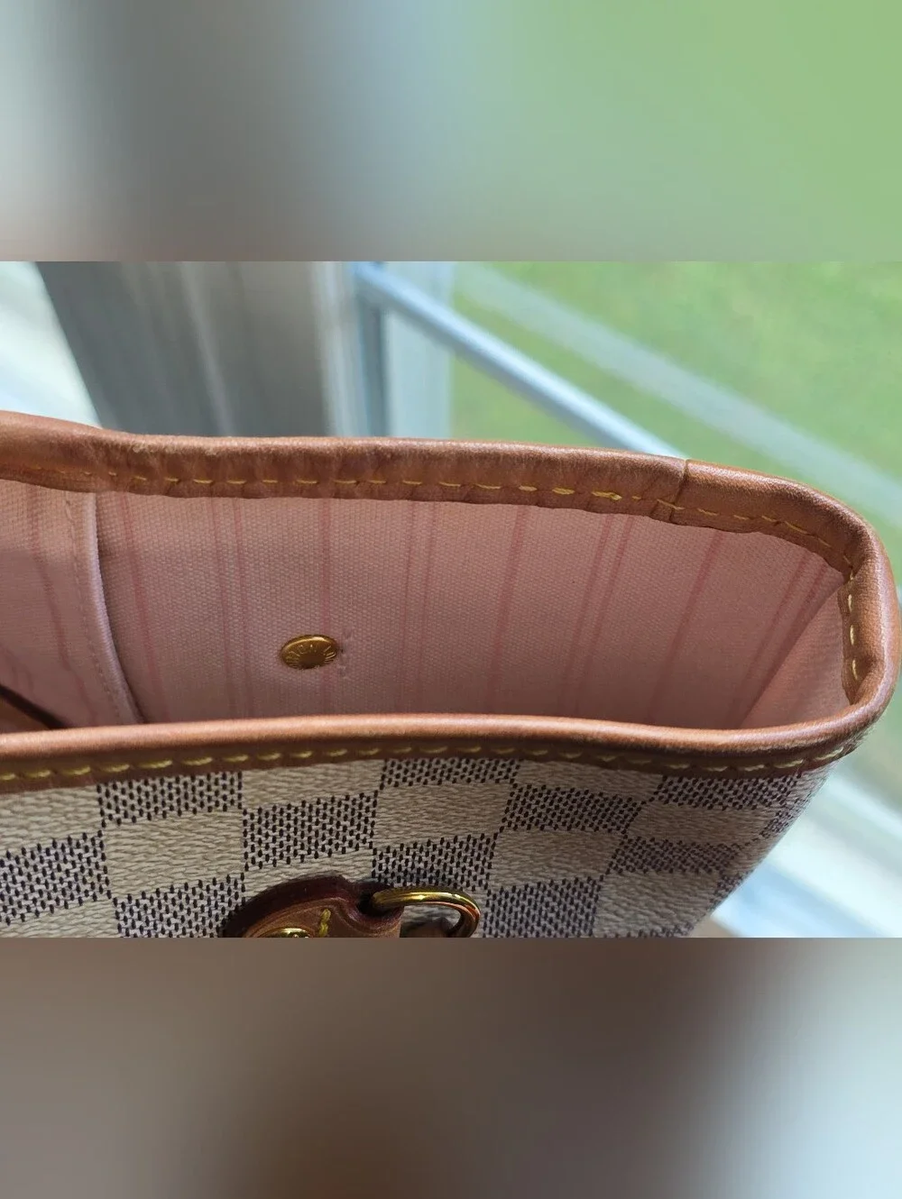 Louis Vuitton Neverfull MM — Damier Azur (2020)
